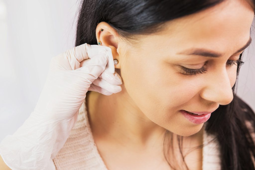 safe ear piercing